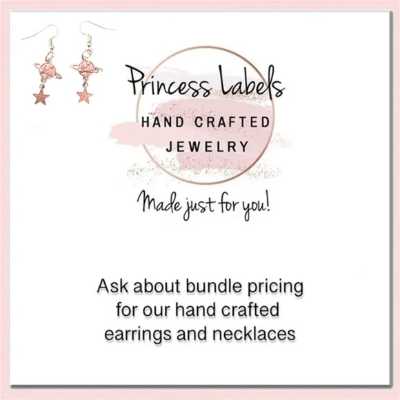 HAND Crafted Earrings Recycled Guitar Picks Seeking Peace in a Dark World - Picture 7 of 7